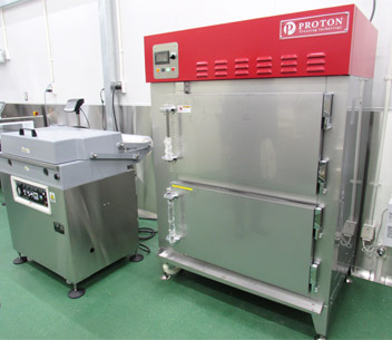 生鮮物の急速冷凍機