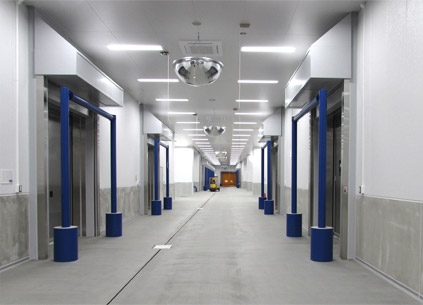 高機能物流棟の内部